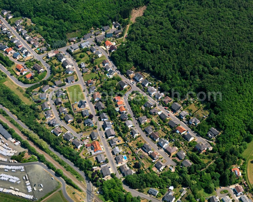 Aerial photograph Idar-Oberstein OT Nahbollenbach - City view of Idar-Oberstein OT Nahbollenbach in Rhineland-Palatinate