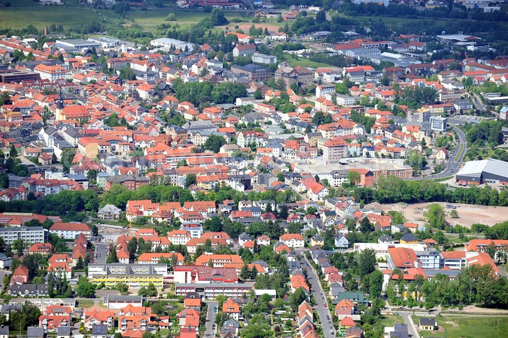 Aerial image Ilmenau - Cityscape of Ilmenau in Thuringia