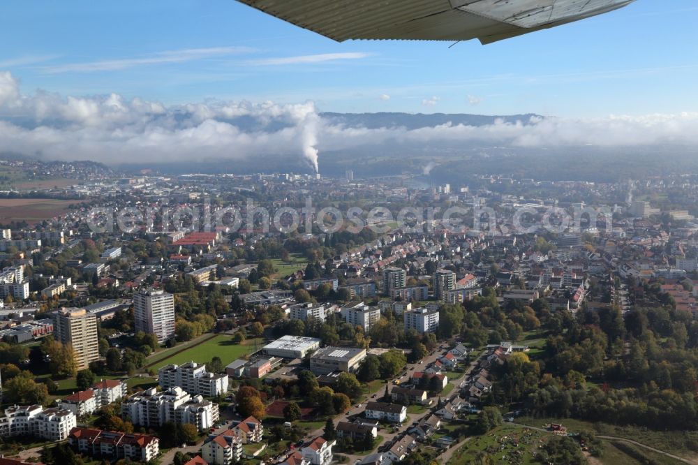 Aerial image Rheinfelden (Baden) - City view of Rheinfelden (Baden) in the state Baden-Wuerttemberg, Germany