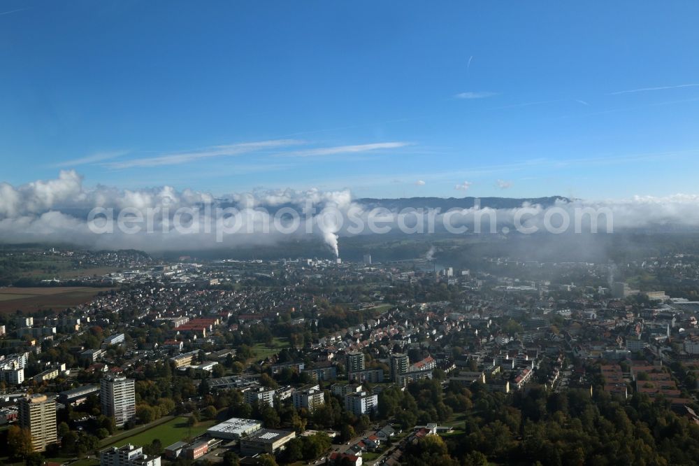 Aerial photograph Rheinfelden (Baden) - City view of Rheinfelden (Baden) in the state Baden-Wuerttemberg, Germany