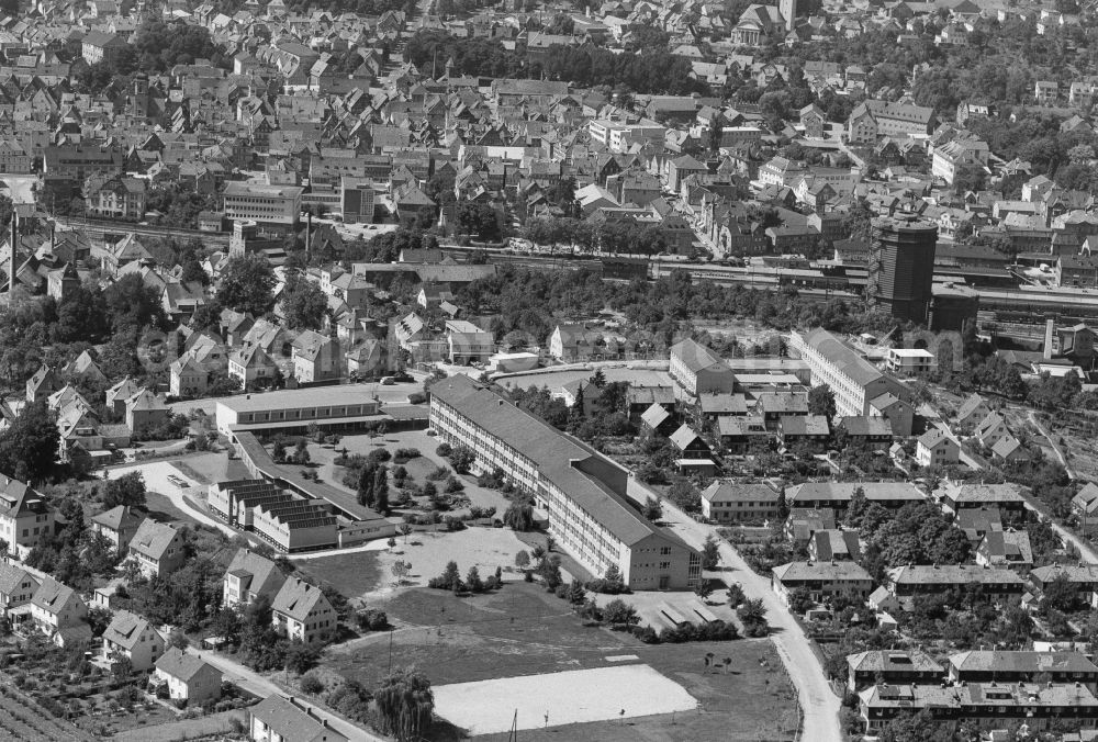 Aalen from the bird's eye view: City view on down town in Aalen in the state Baden-Wuerttemberg, Germany