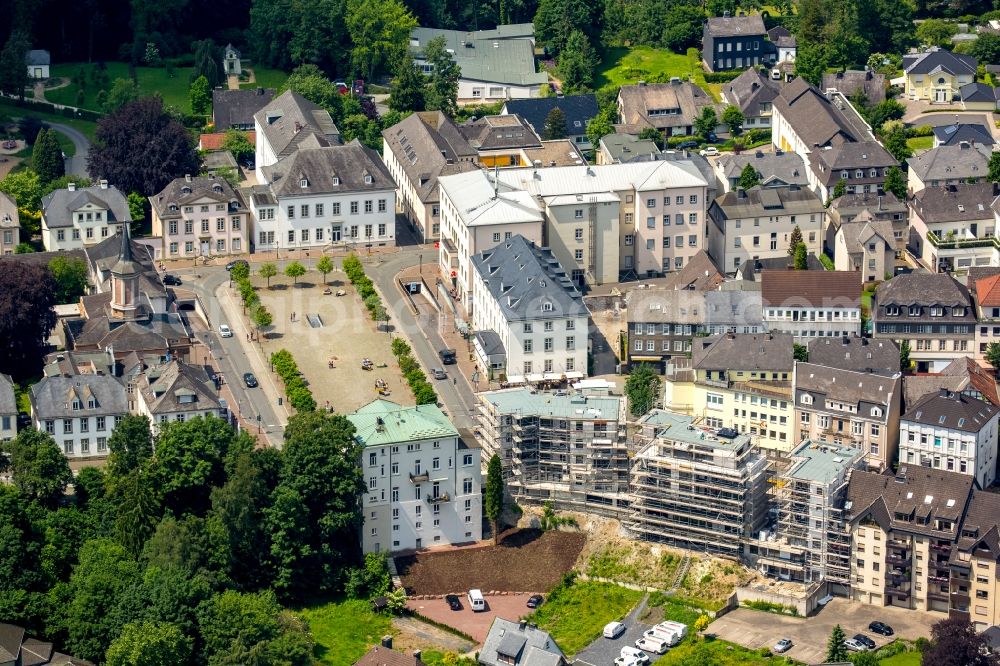 Aerial photograph Arnsberg - City view of the city area of in Arnsberg in the state North Rhine-Westphalia