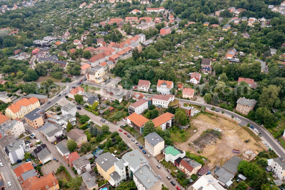 Aerial photograph Eberswalde - City view on down town in Eberswalde in the state Brandenburg, Germany