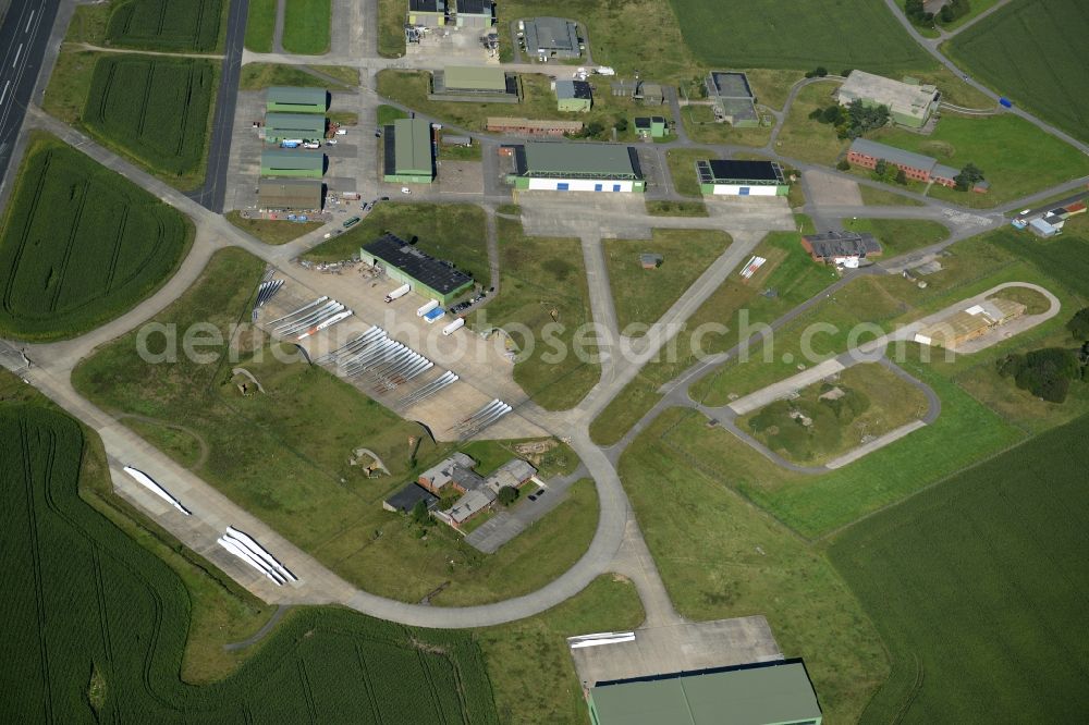 Aerial image Eckernförde - City view of the inner-city area at the coast of the Baltic Sea in Eckernfoerde in the state Schleswig-Holstein