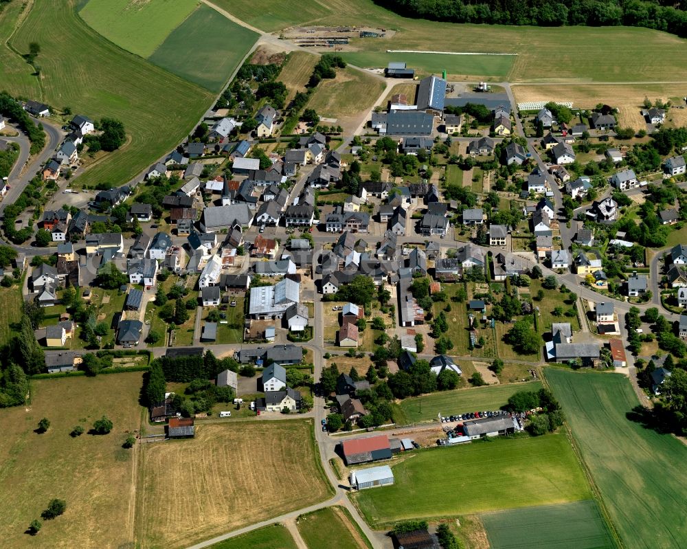 Aerial photograph Gevenich - City view from the center of in Gevenich in the state Rhineland-Palatinate