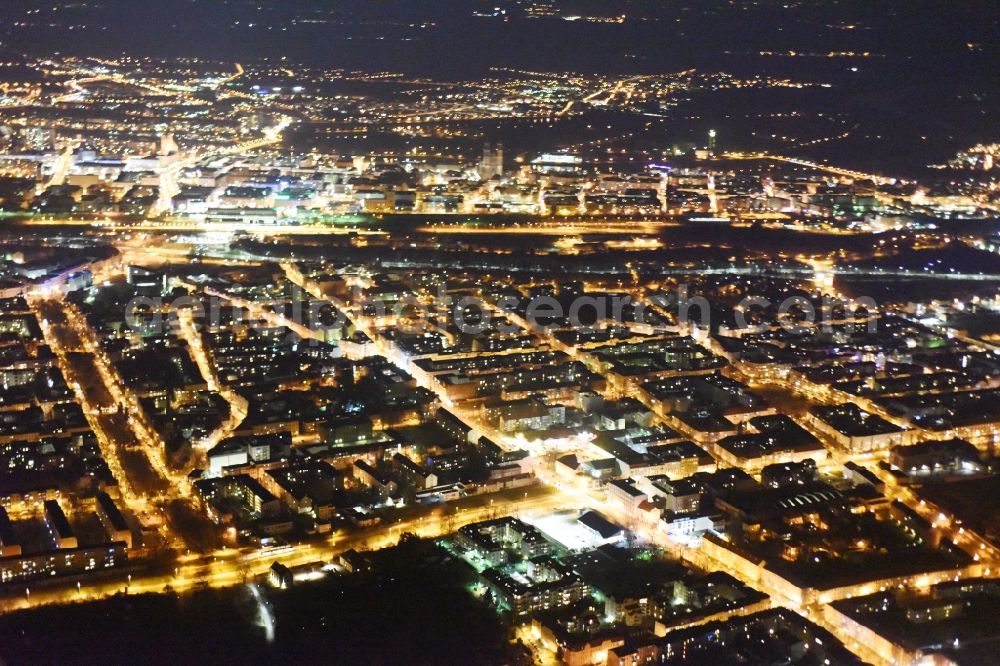 Aerial photograph Magdeburg - City view of the city area of in the district Altstadt in Magdeburg in the state Saxony-Anhalt