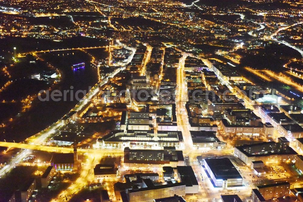 Aerial photograph Magdeburg - City view of the city area of in the district Altstadt in Magdeburg in the state Saxony-Anhalt