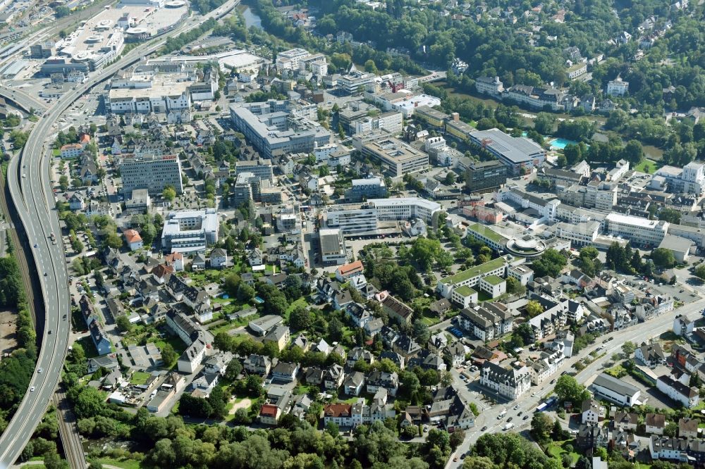 Aerial photograph Wetzlar - City view of the city area of in Wetzlar in the state Hesse, Germany