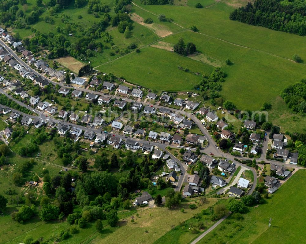 Kadenbach from above - City view from Kadenbach in the state Rhineland-Palatinate