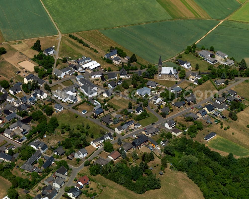 Aerial image Kail - Cityscape of Kail in Rhineland-Palatinate