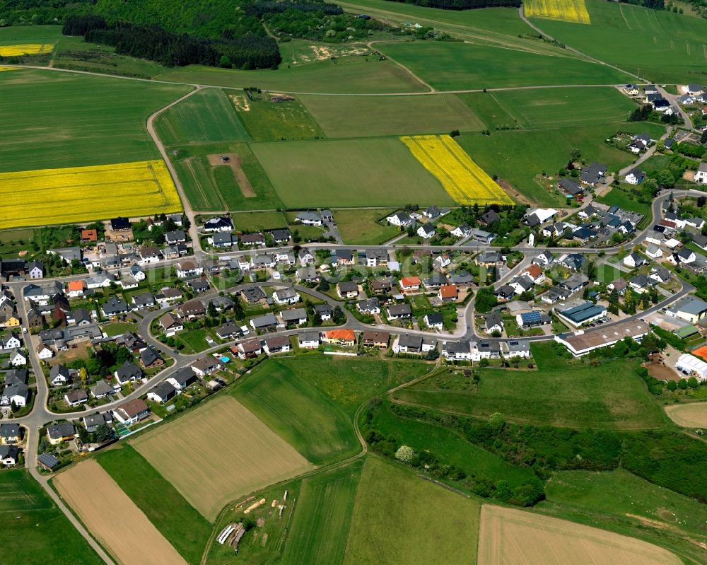 Aerial image Kirchwald - City view from Kirchwald in the state Rhineland-Palatinate