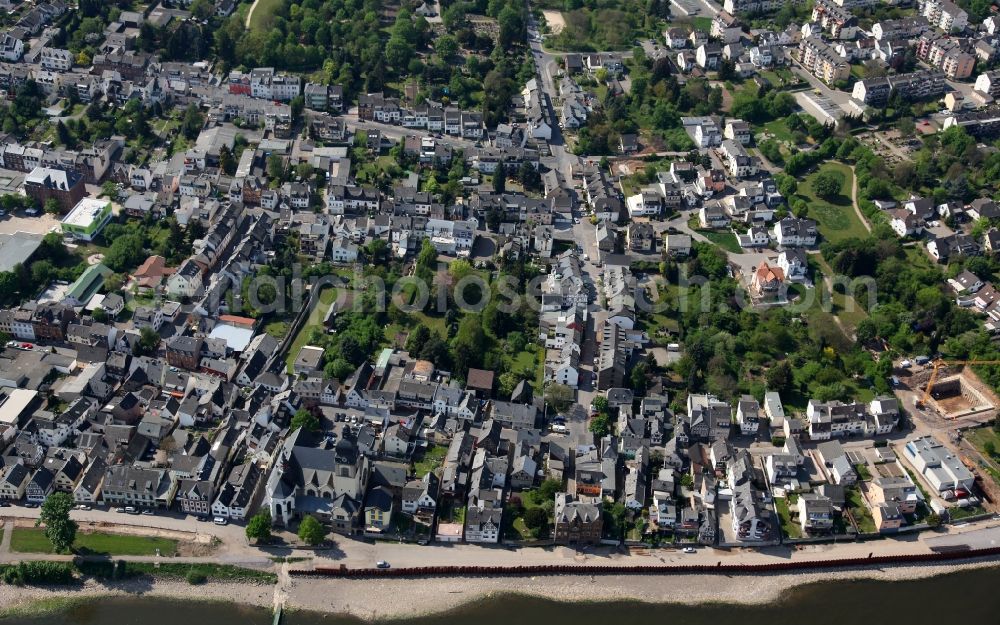 Aerial photograph Koblenz OT Neuendorf - City view from the district of Koblenz - Neuendorf in Rhineland-Palatinate