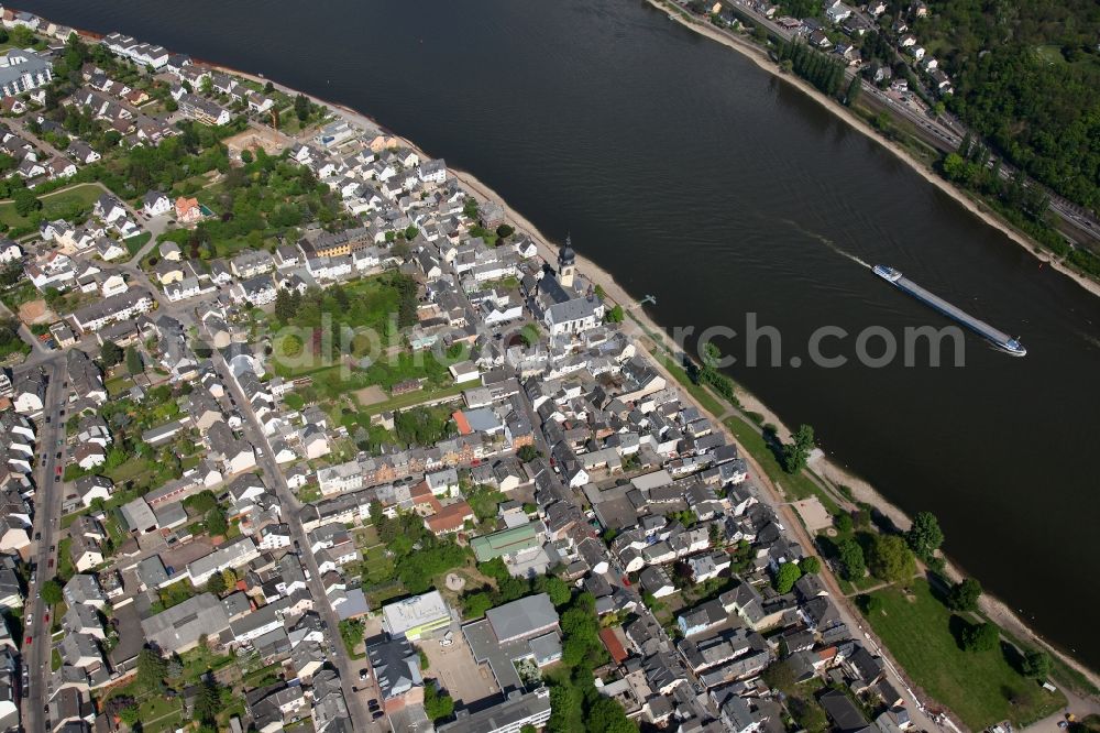 Aerial image Koblenz OT Neuendorf - City view from the district of Koblenz - Neuendorf in Rhineland-Palatinate