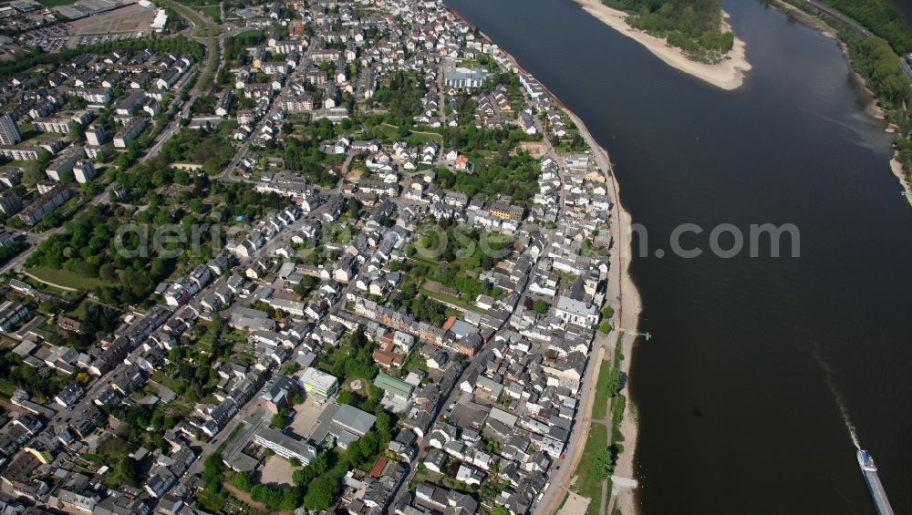 Aerial photograph Koblenz OT Neuendorf - City view from the district of Koblenz - Neuendorf in Rhineland-Palatinate