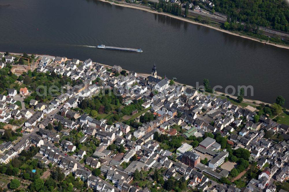 Aerial photograph Koblenz OT Neuendorf - City view from the district of Koblenz - Neuendorf in Rhineland-Palatinate