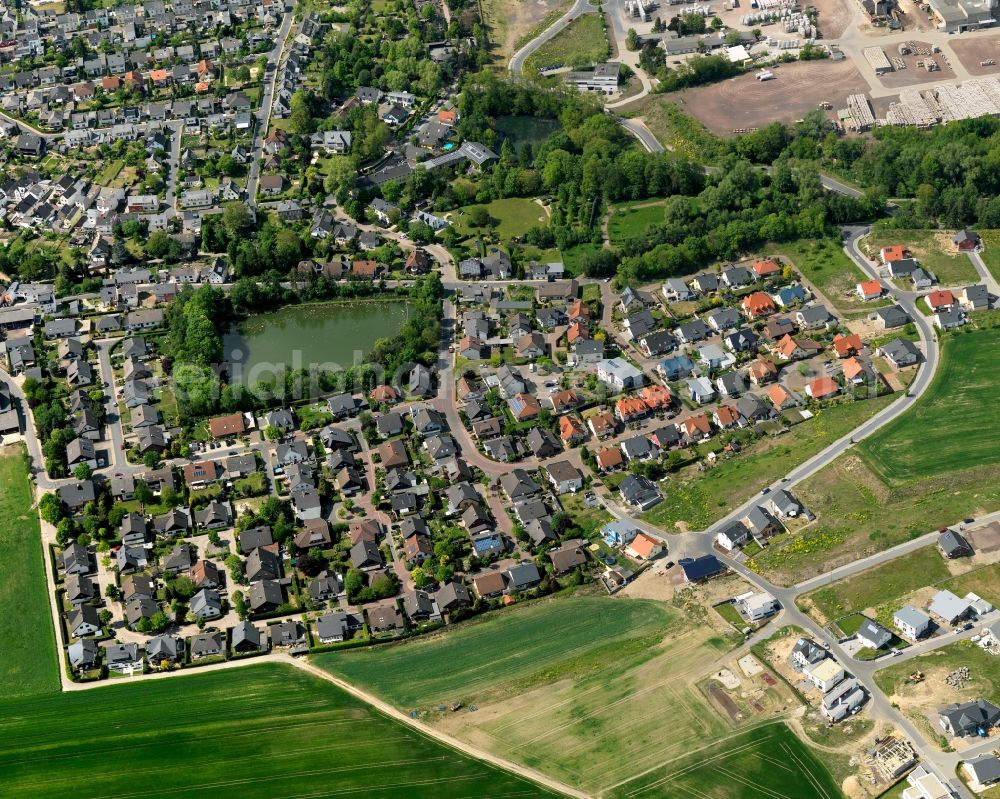 Kruft from the bird's eye view: City view from Kruft in the state Rhineland-Palatinate