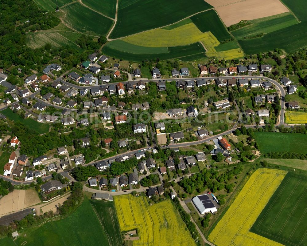 Kruft from the bird's eye view: City view from Kruft in the state Rhineland-Palatinate