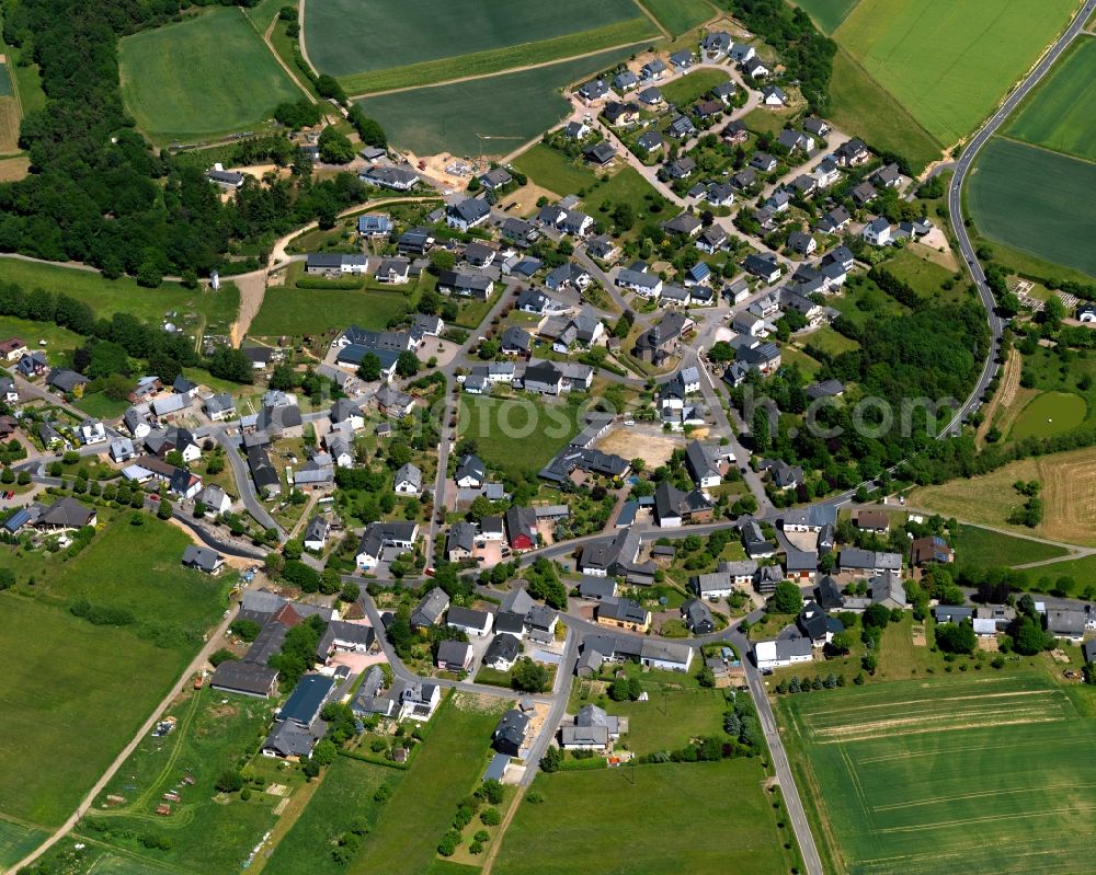 Laudert from the bird's eye view: City view from Laudert in the state Rhineland-Palatinate