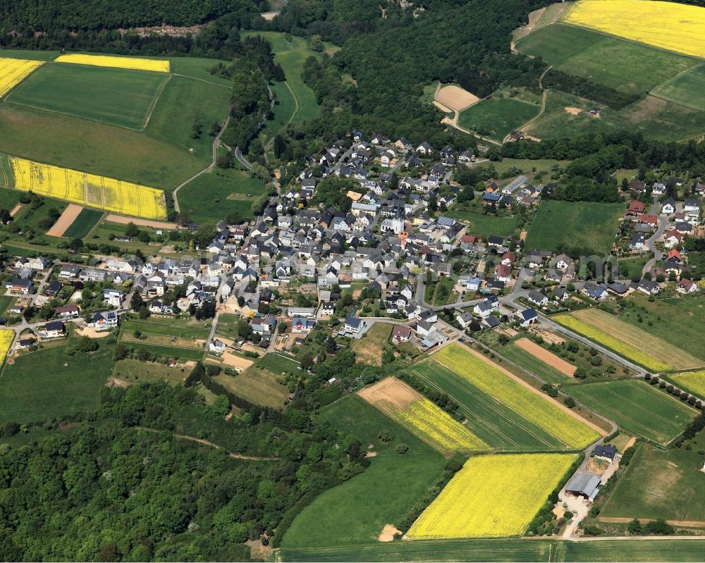 Aerial photograph Lierschied - City view from Lierschied in the state Rhineland-Palatinate