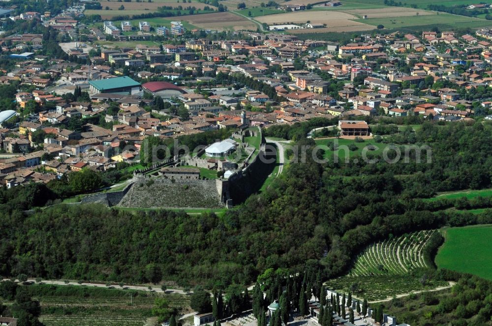 Aerial photograph Lonato del Garda - City view of Lonato del Garda in the province Brescia in Italy