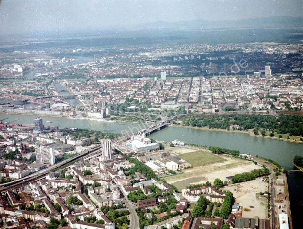 Aerial image Mannheim - Stadtansicht von Mannheim.