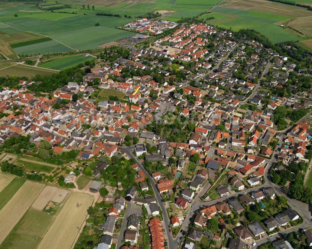 Aerial photograph Mommenheim - Cityscape of Mommenheim in Rhineland-Palatinate