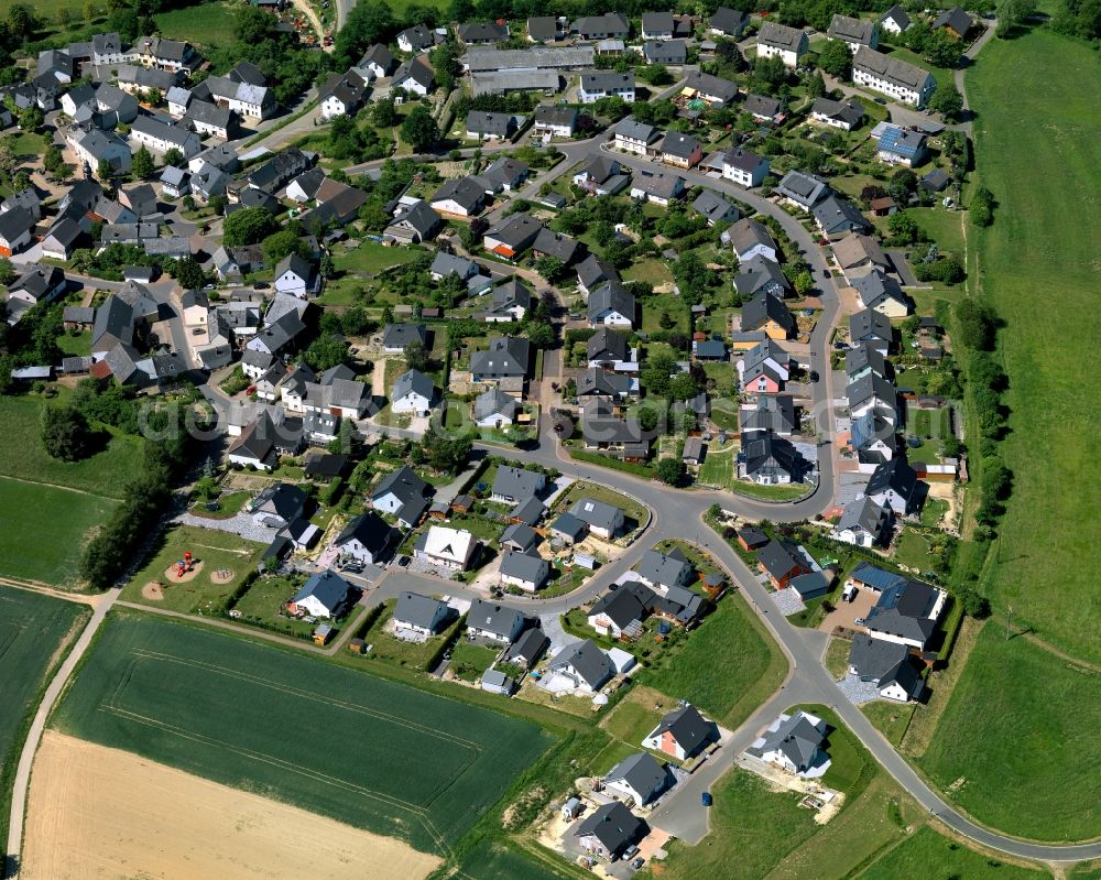 Aerial photograph Mutterschied - City view from Mutterschied in the state Rhineland-Palatinate