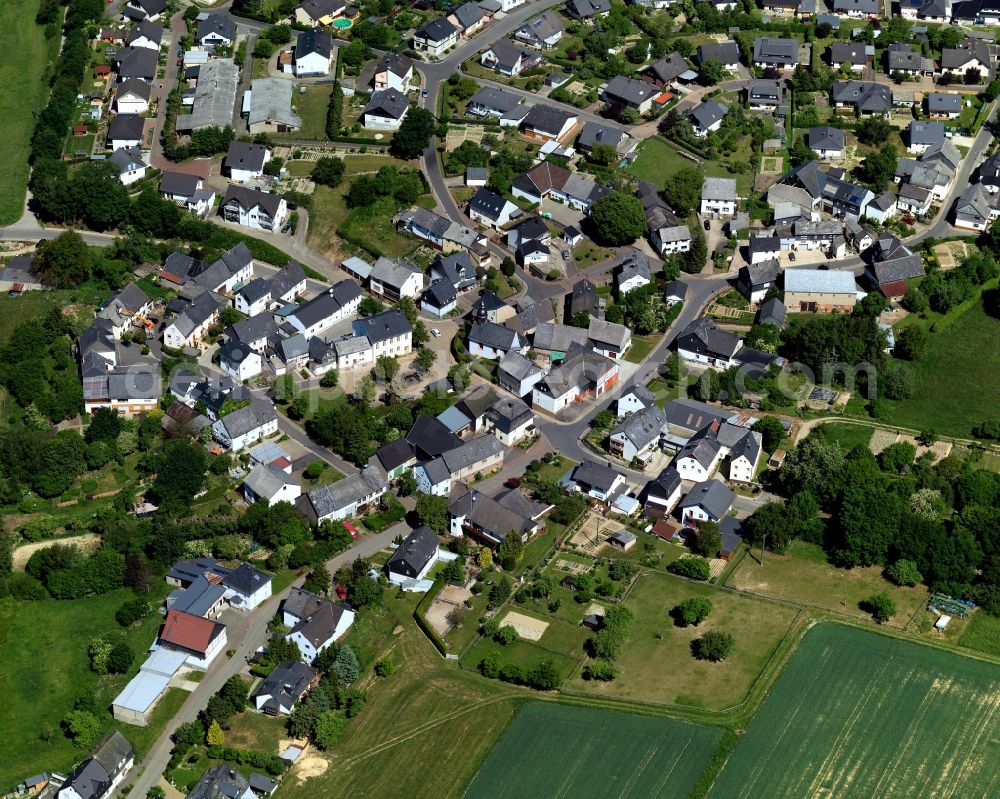 Mutterschied from the bird's eye view: City view from Mutterschied in the state Rhineland-Palatinate