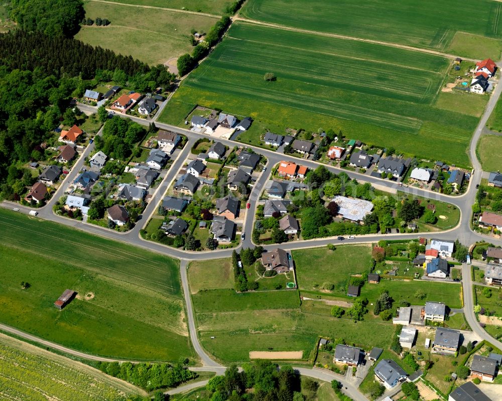 Aerial photograph Nachtsheim - City view from Nachtsheim in the state Rhineland-Palatinate