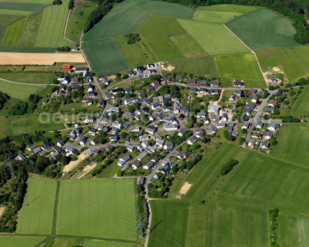 Aerial photograph Ney - City view from Ney in the state Rhineland-Palatinate