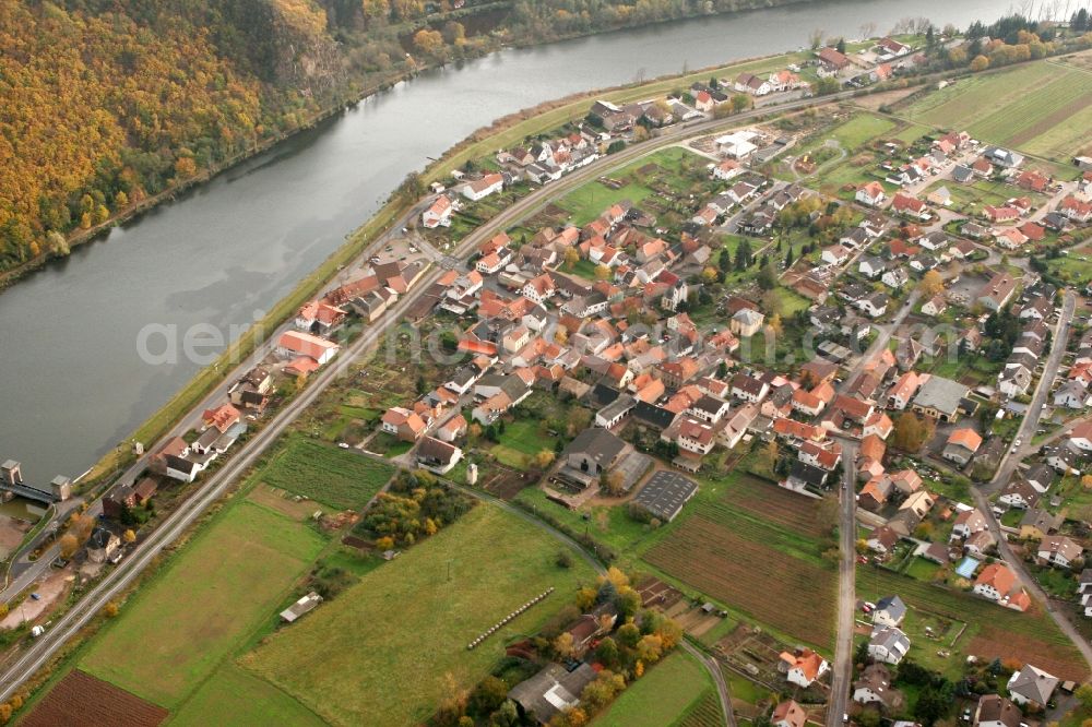 Aerial image Niederhausen - Cityview of Niederhausen in the state of Rhineland-Palatinate