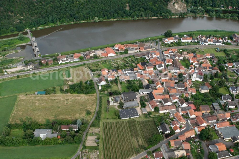 Niederhausen from above - Cityview of Niederhausen in the state of Rhineland-Palatinate