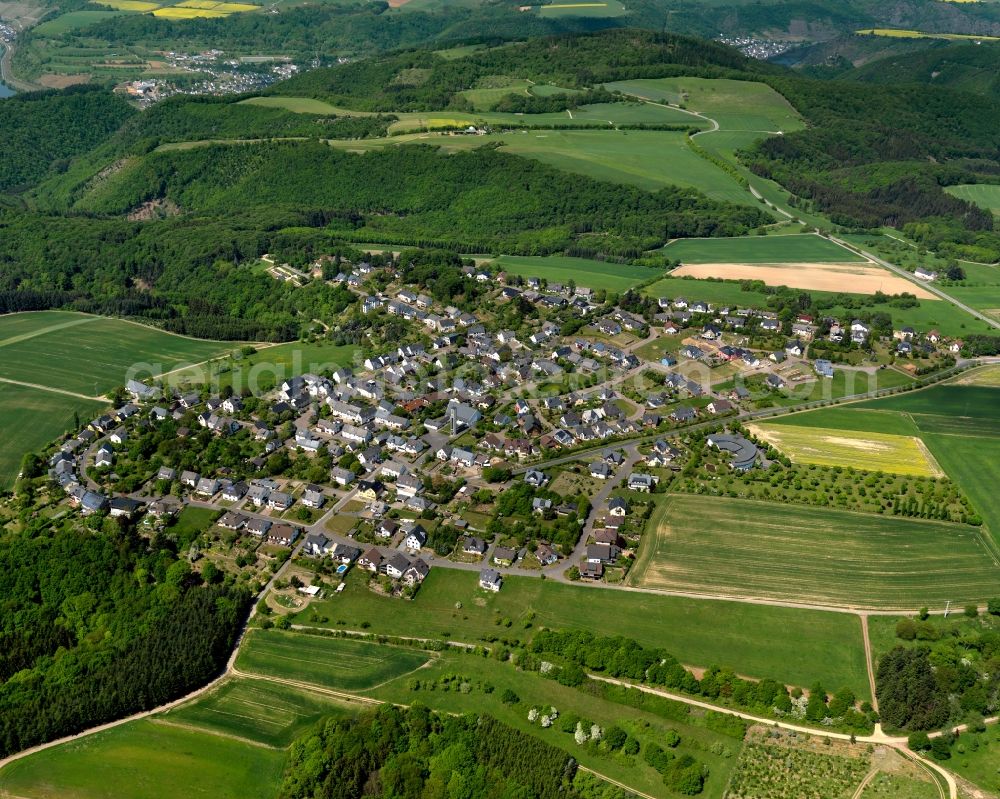 Aerial photograph Nörtershausen - City view from Noertershausen in the state Rhineland-Palatinate