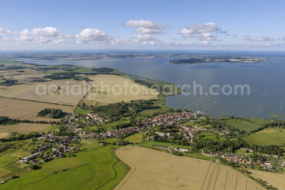 Aerial photograph Lassan - Cityscape Lassan the town in Mecklenburg-Western Pomerania