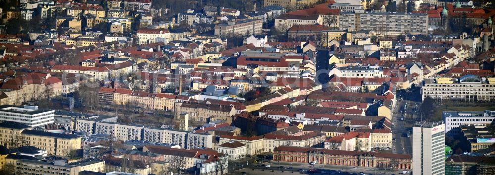 Aerial image Potsdam - Townscape / panorama of Potsdam in Brandenburg