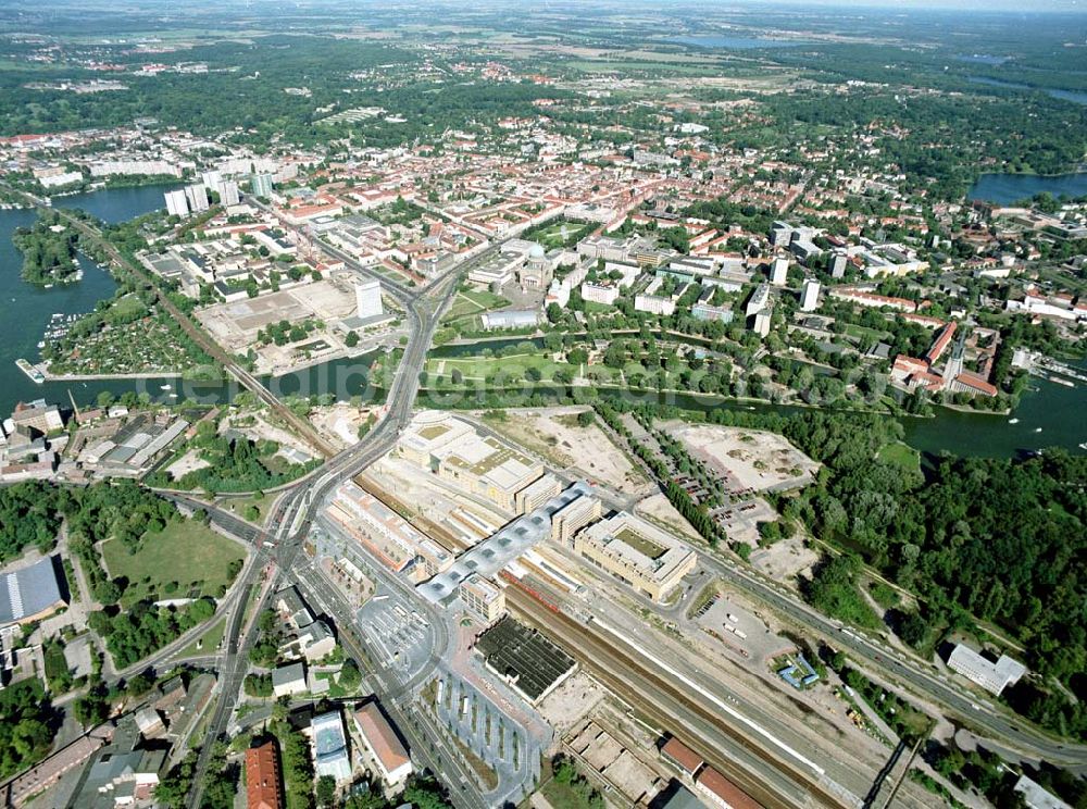 Potsdam / BRB from above - Stadtansicht von Potsdam.