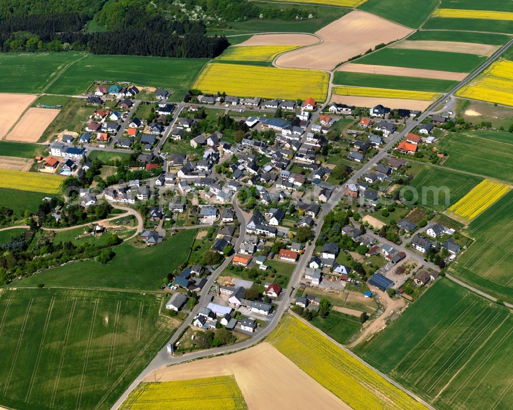 Reudelsterz from the bird's eye view: City view from Reudelsterz in the state Rhineland-Palatinate