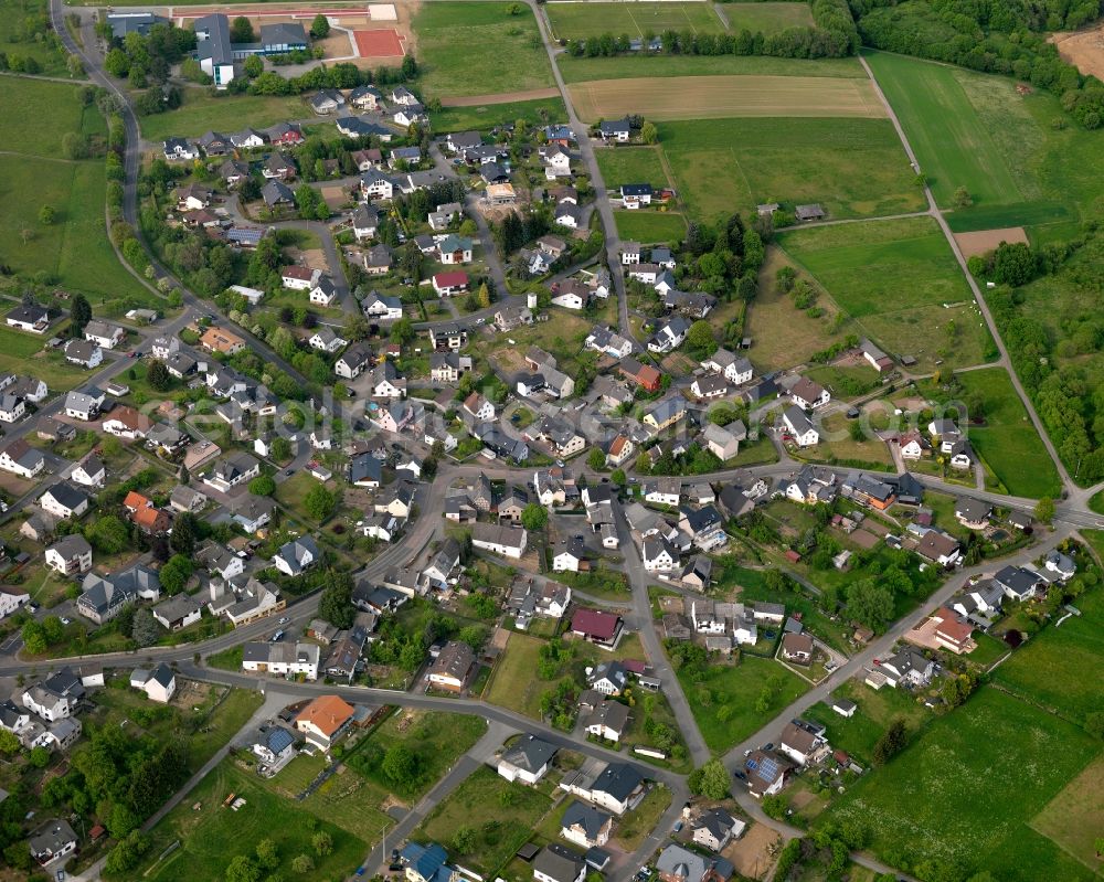 Salz from above - Cityscape of Salt on the L316 in the state of Rhineland-Palatinate