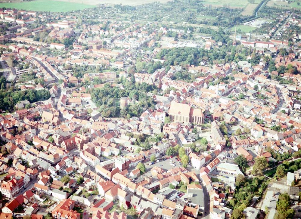 Aerial image Salzwedel - 2