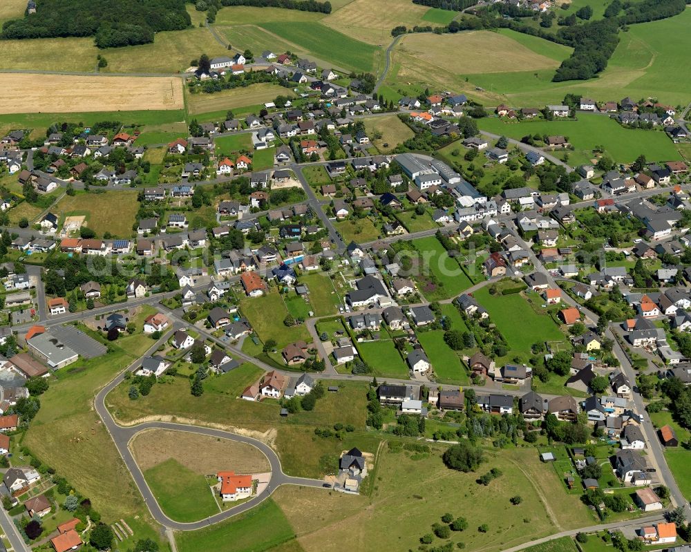 Aerial image Sankt Katharinen (Landkreis Neuwied) - City view from Sankt Katharinen (Landkreis Neuwied) in the state Rhineland-Palatinate