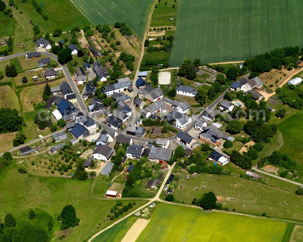 Aerial photograph Schnorbach - City view from Schnorbach in the state Rhineland-Palatinate