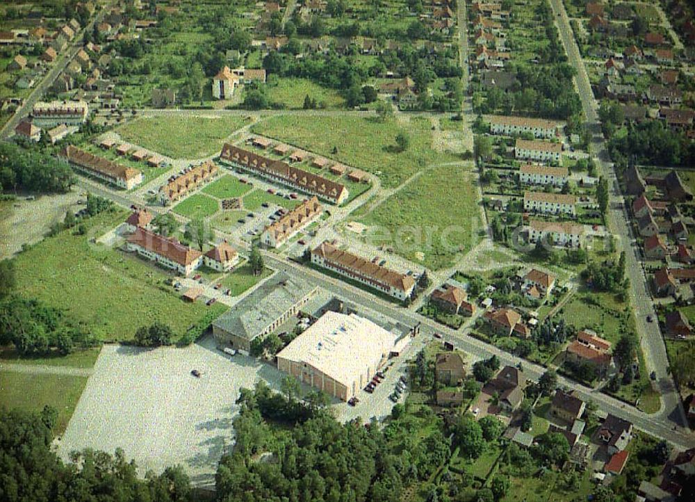 Schwarzheide / Brandenburg from above - Stadtansicht von Schwarzheide