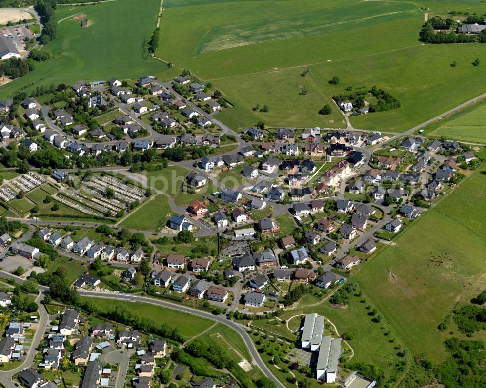 Aerial image Sohren - City view from Sohren in the state Rhineland-Palatinate