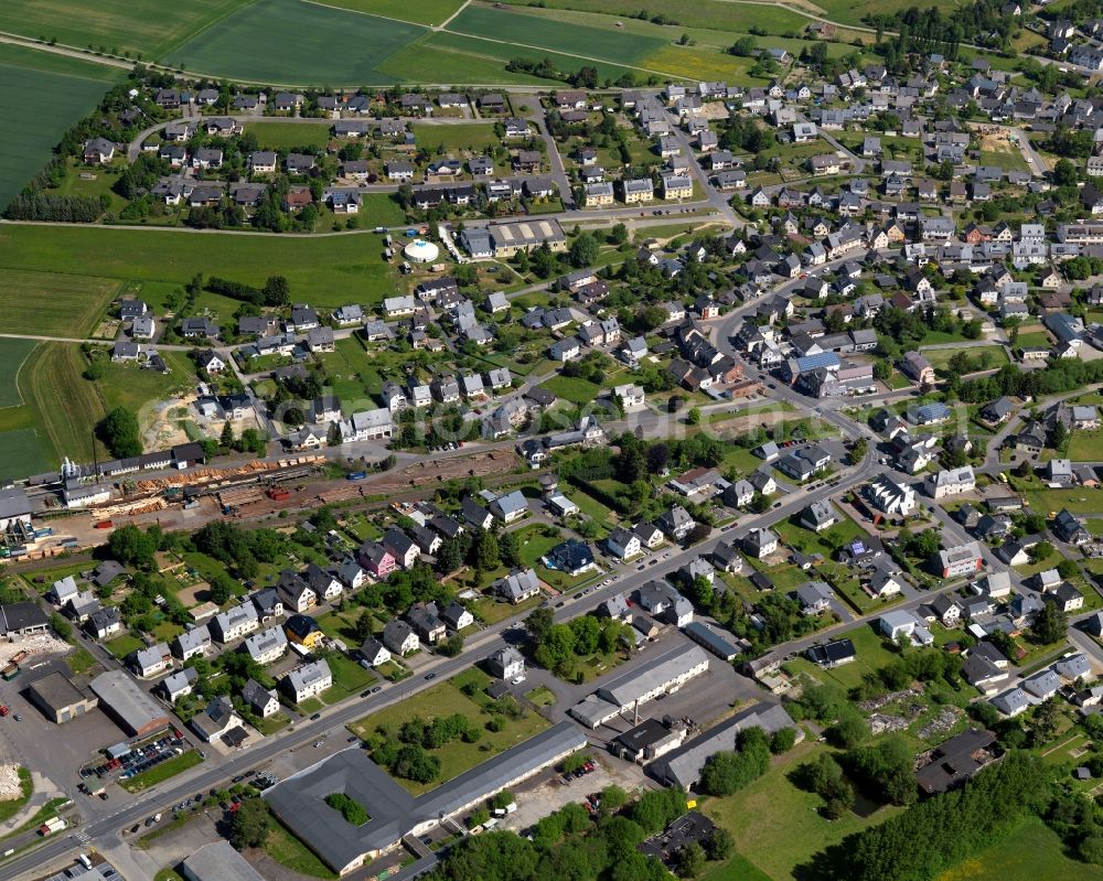 Sohren from the bird's eye view: City view from Sohren in the state Rhineland-Palatinate