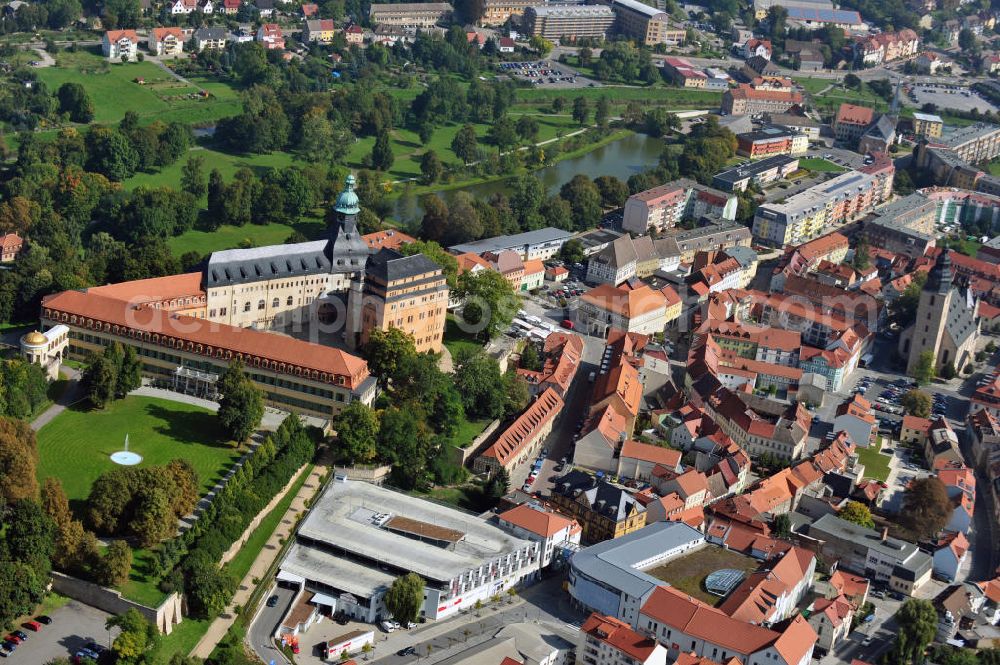 Aerial photograph Sondershausen - Sondershausen is a town in Thuringia capital of the Kyffhäuserkreis district