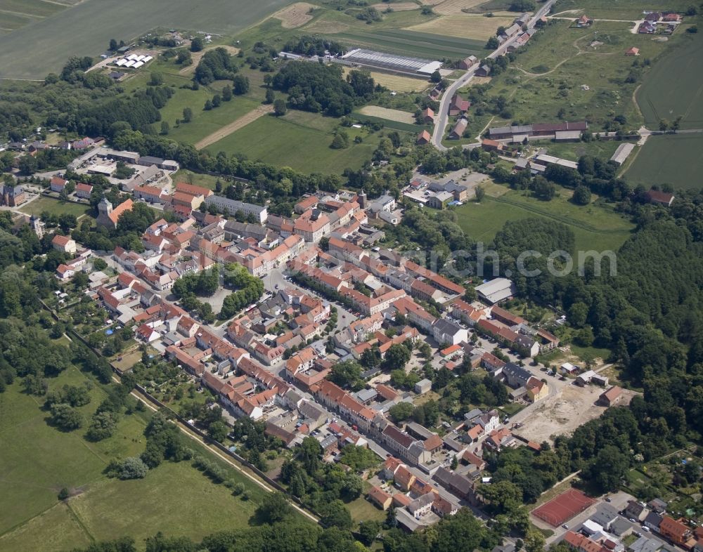 Aerial photograph Altlandsberg - City view of the city in Brandenburg Altlandsberg