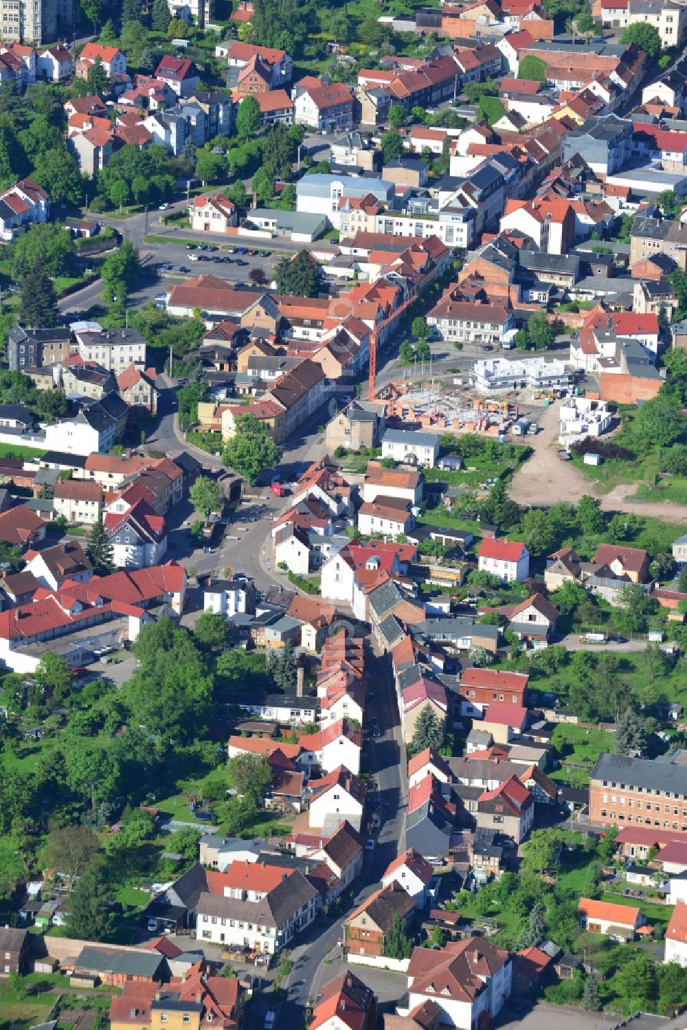 Friedrichroda from the bird's eye view: City view of the city Friedrichroda in Thuringia