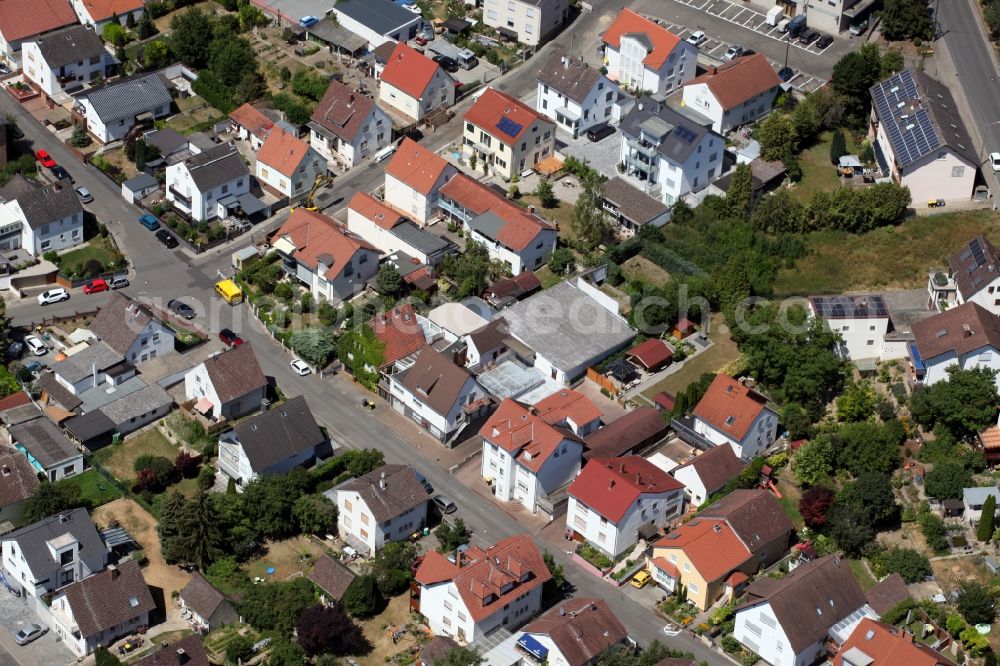 Aerial image Ober-Olm - District in the city in Ober-Olm in the state Rhineland-Palatinate, Germany