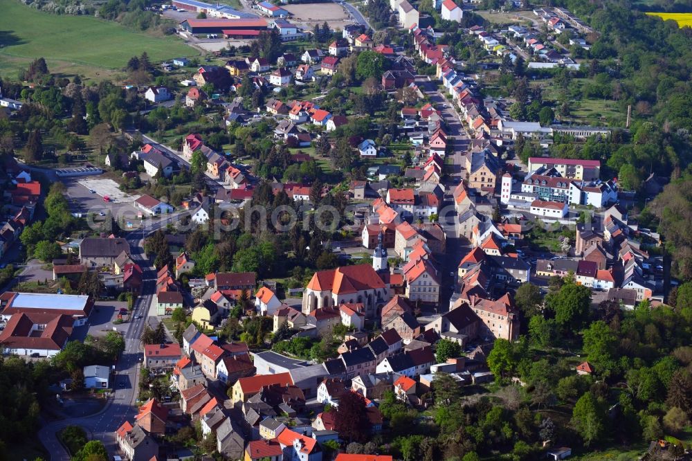 Aerial photograph Mansfeld - District in the city in the district Vatterode in Mansfeld in the state Saxony-Anhalt, Germany