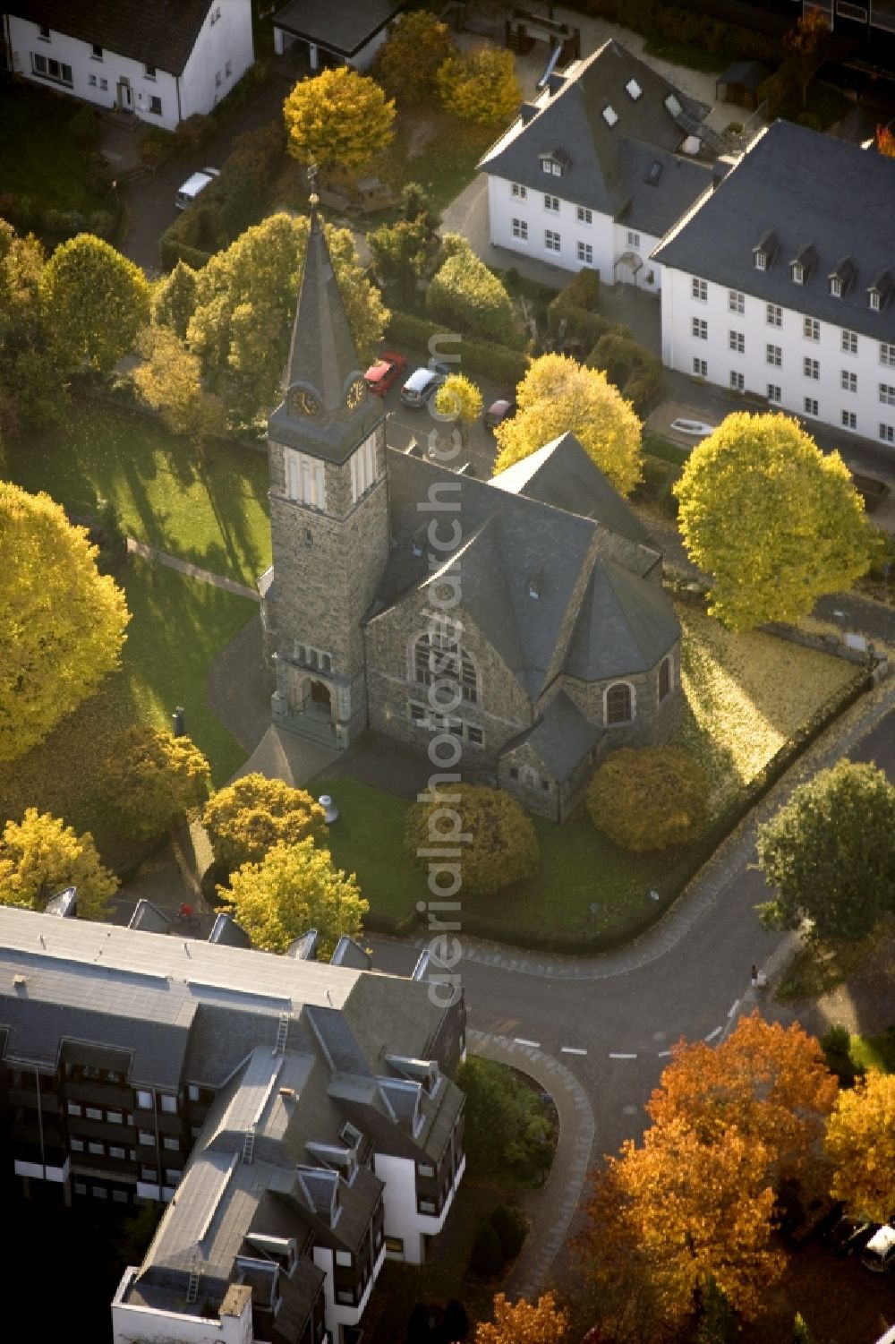 Aerial photograph Attendorn - City view from the city center Attendorn in North Rhine-Westphalia